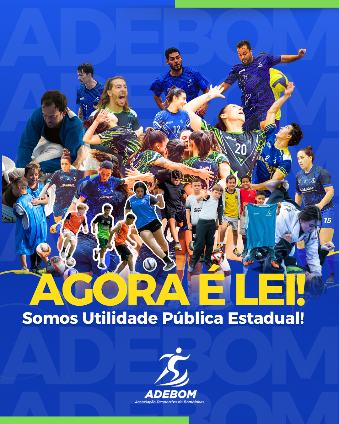 Stories Instagram obrigado pelo apoio política chamativo azul e amarelo (1)